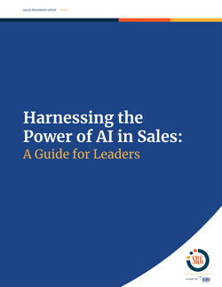 Harnessing the Power of AI in Sales | A Guide for Leaders Cover