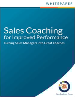Sales Coaching for Improved Performance Whitepaper Cover