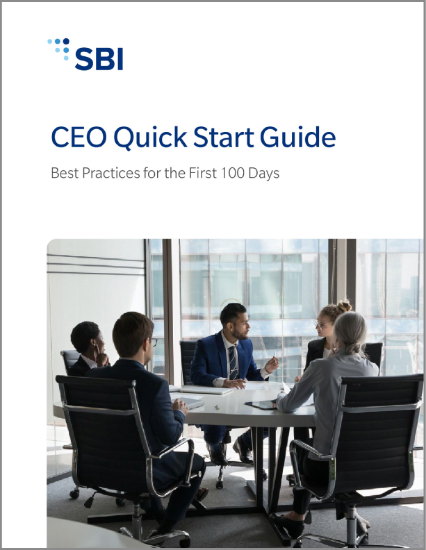 SBI CEO Success Guide Cover Outlined