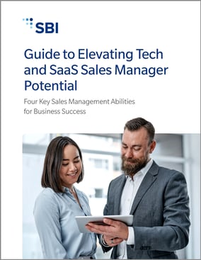 877_Whitepaper_Guide to Elevating Tech and SaaS Sales Manager Potential - Cover