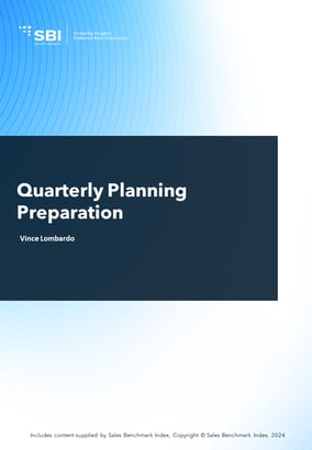 Quarterly Planning Preparation