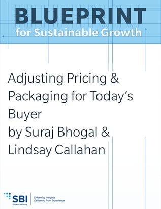 Adjusting pricing and packaging for todays buyer