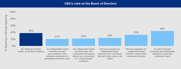 CEO view on the Board of Directors