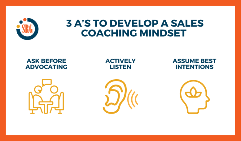 3 A’s to Develop a Sales Coaching Mindset