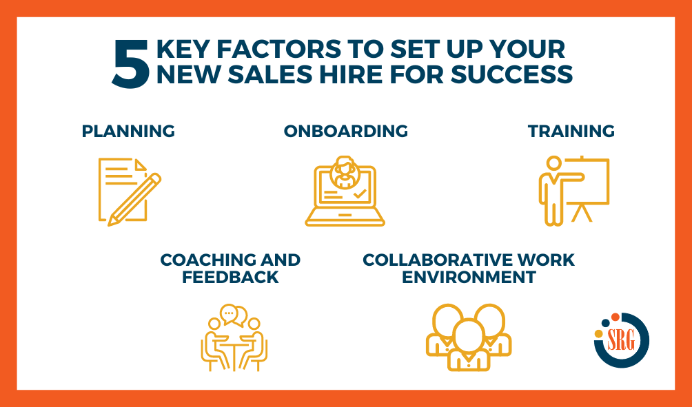 Key factors to set up your new sales hire for success