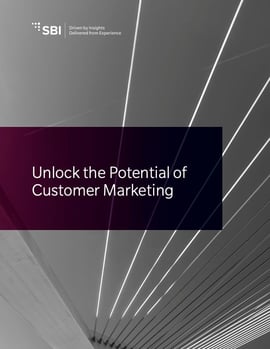SBI - Unlock the Potential of Customer Marketing - Research Report