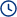 Blue clock icon